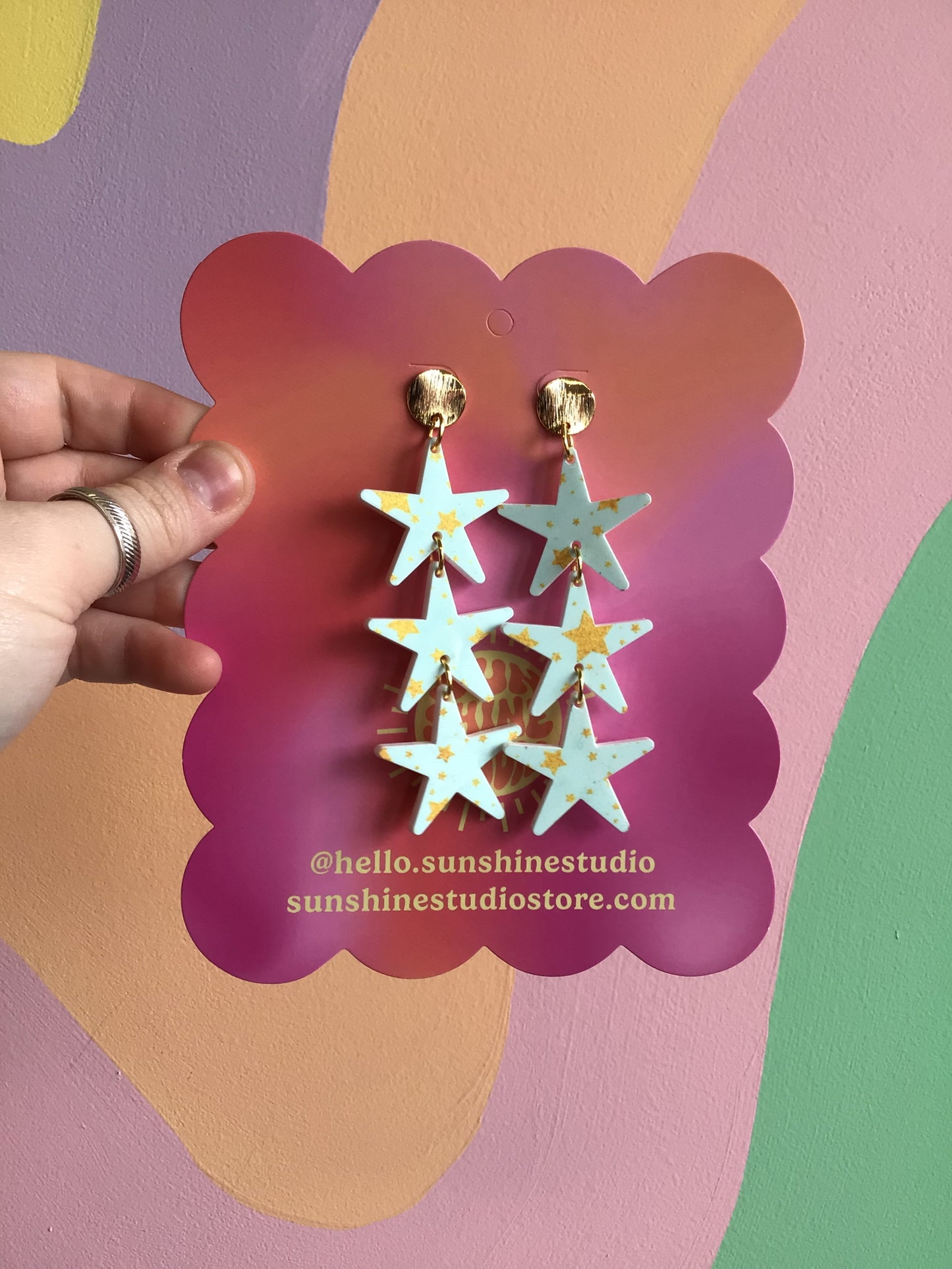 Lucky Star Summer Earrings