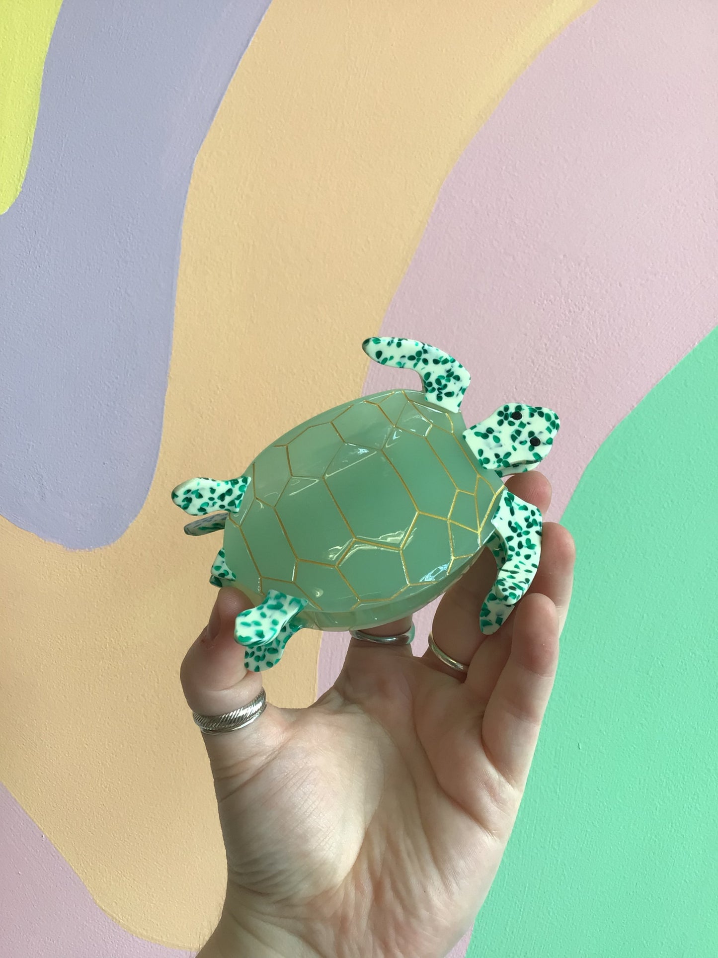 Sea Turtle Hair Claw