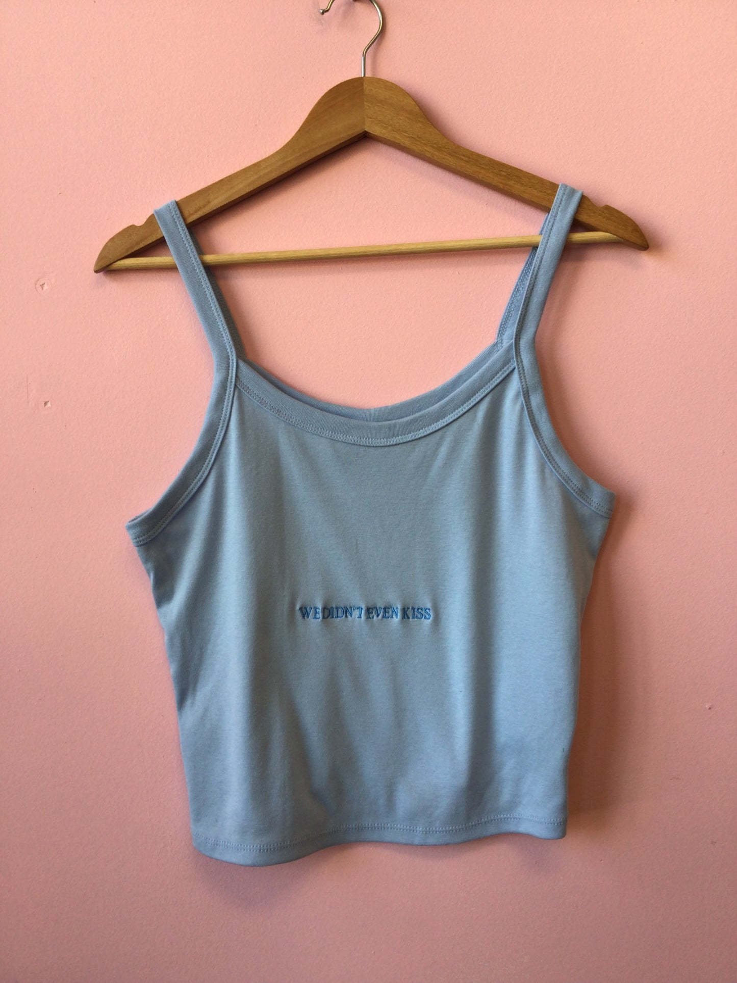 "We didn't even kiss" Heated Rivalry Embroidered Top