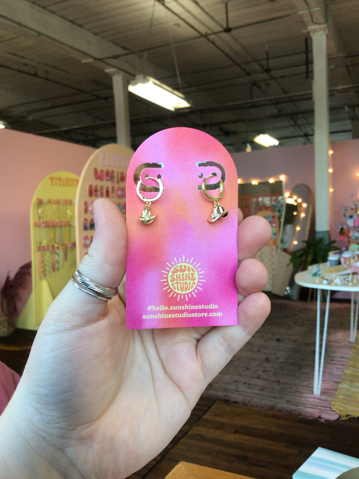 Rhinestone Cowgirl Huggies