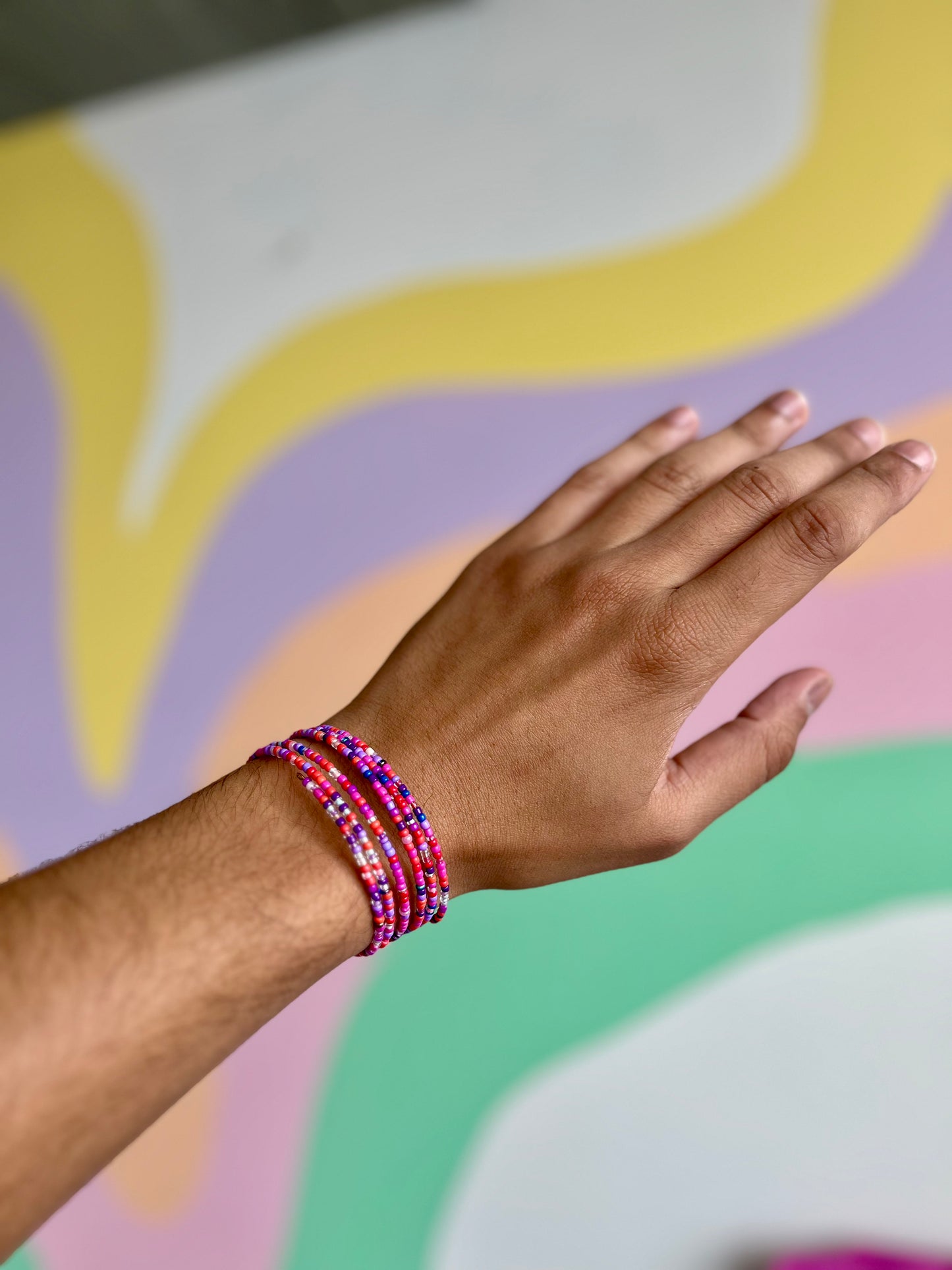 Beaded Wire Bracelet