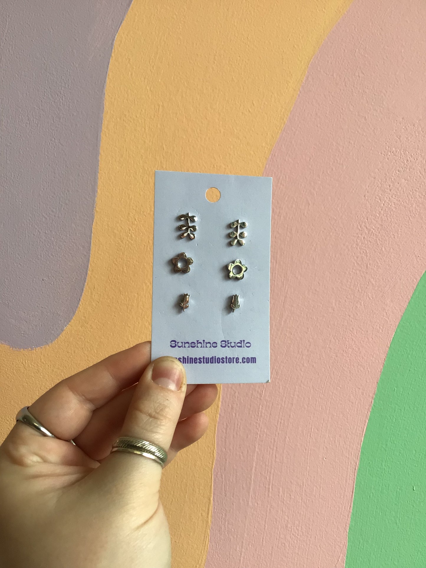 Tiny Stainless Steel Earring Bundle
