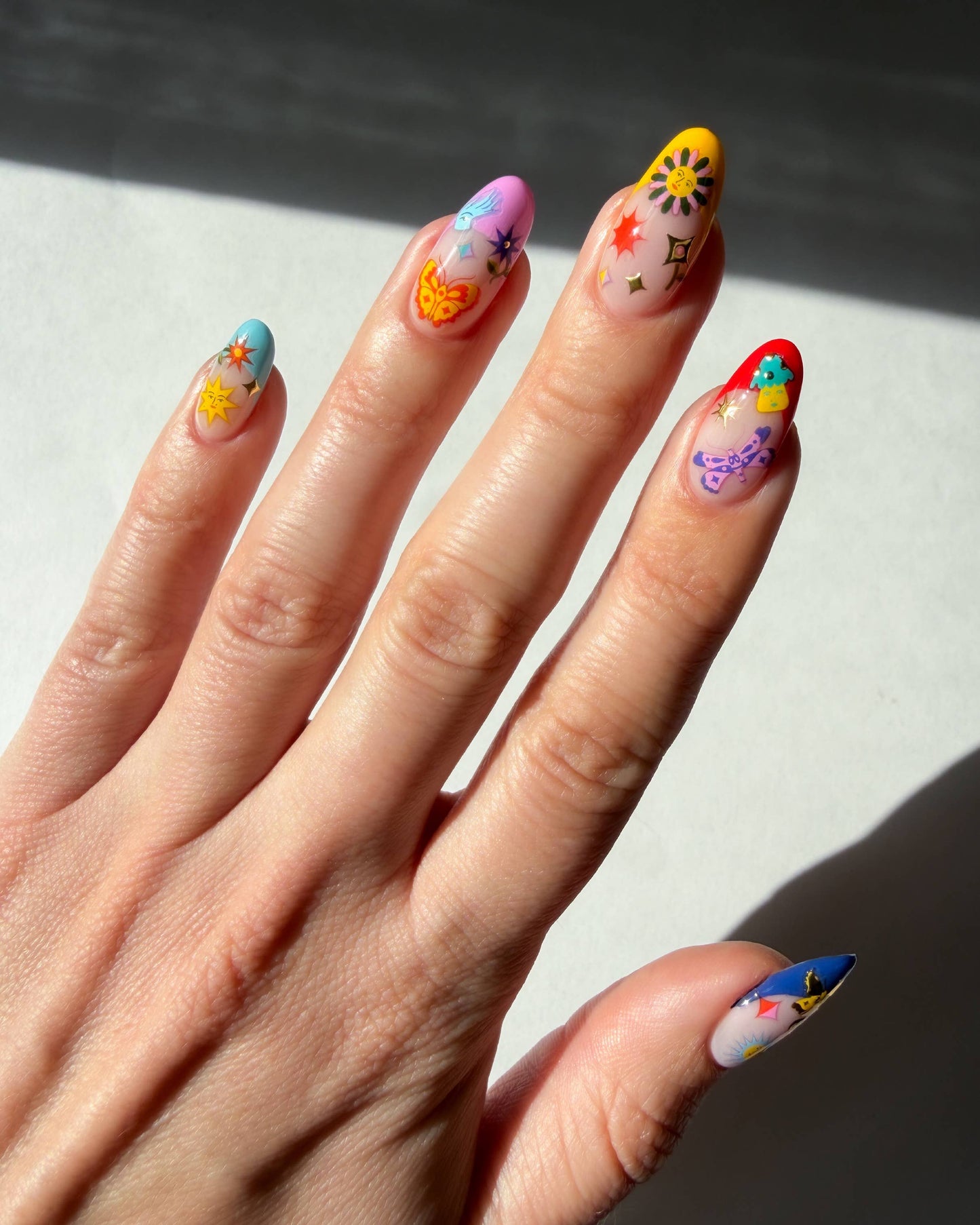 Nail Art Stickers - JARDÍN ESTELAR