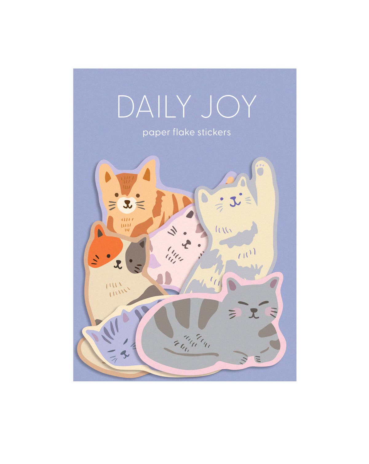 Cats Flake Stickers