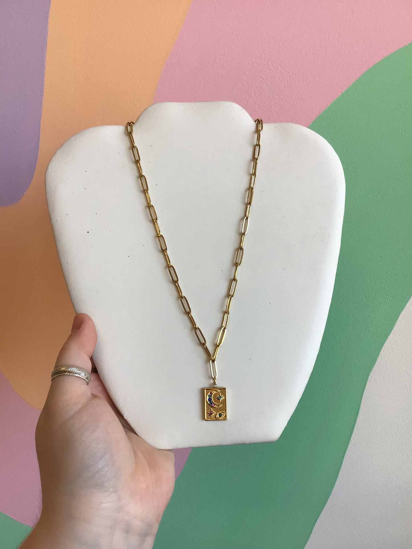 Single Charm Titanium Necklaces