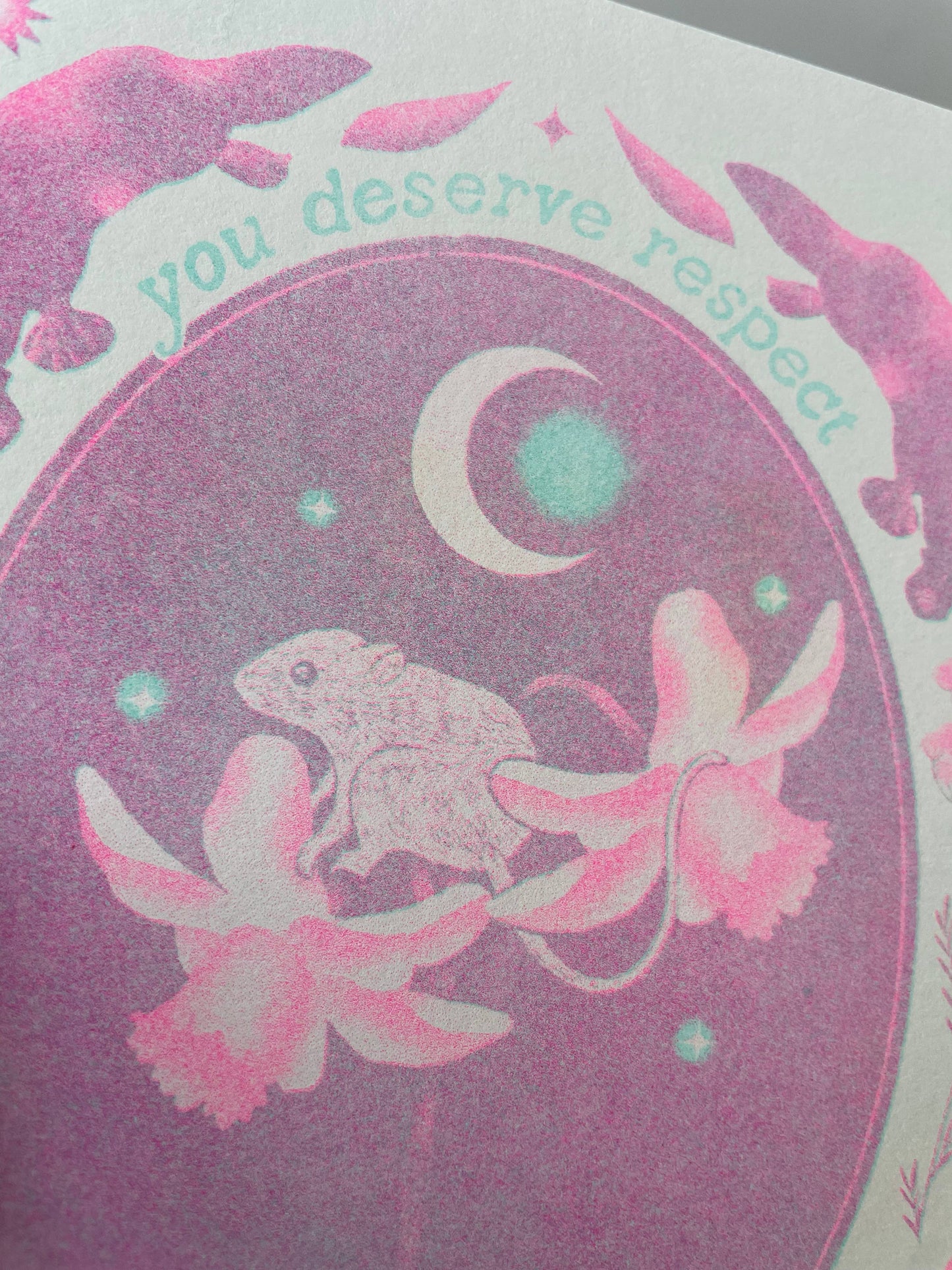 Mouse (mini risograph): Medium