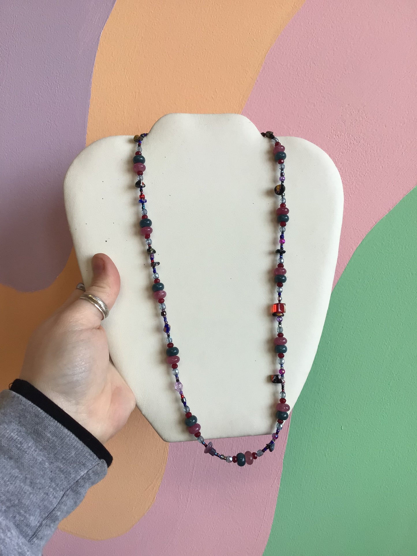 Intricate Glass Beaded Necklaces