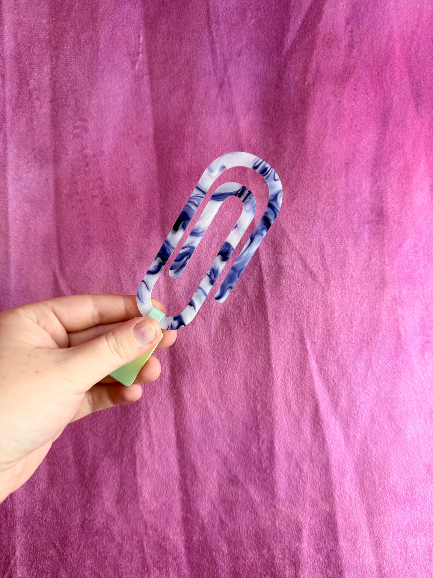 Colorful Jumbo Paperclips