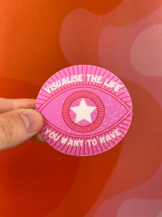 *SALE* Blurry Visualize Life Sticker
