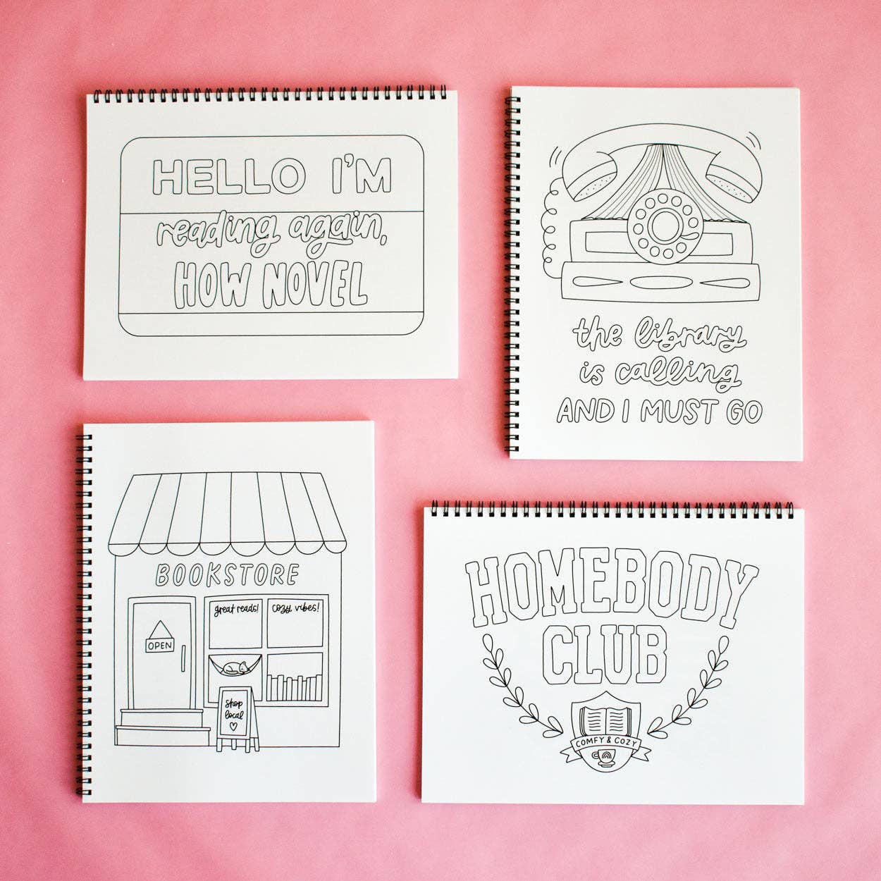 A Novel Coloring Book | Bookish Adult Coloring Book
