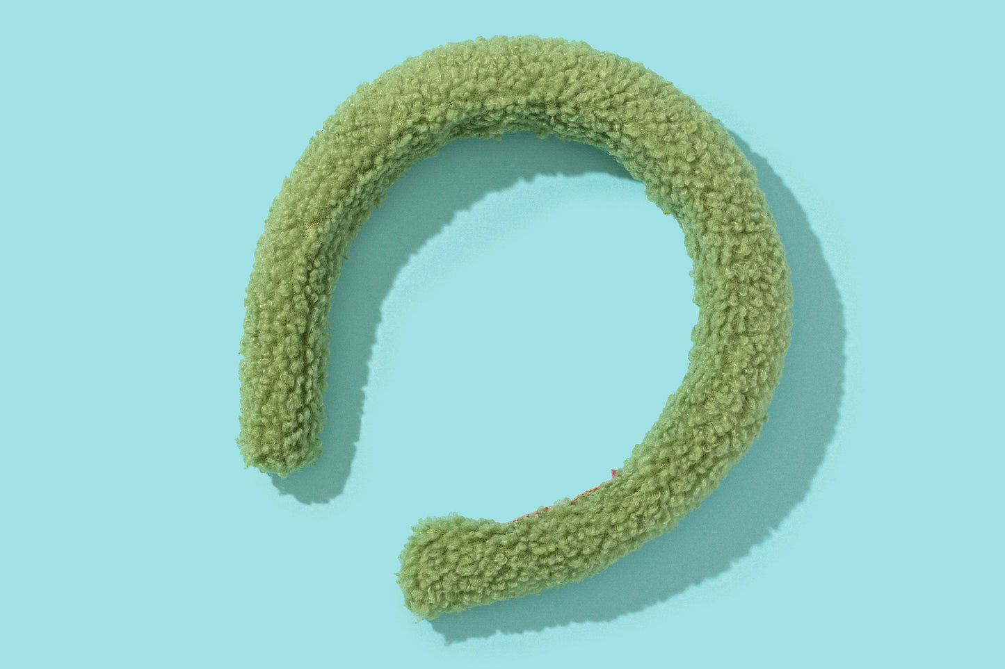 Padded Headband - Sherpa - Solid Green - Thea