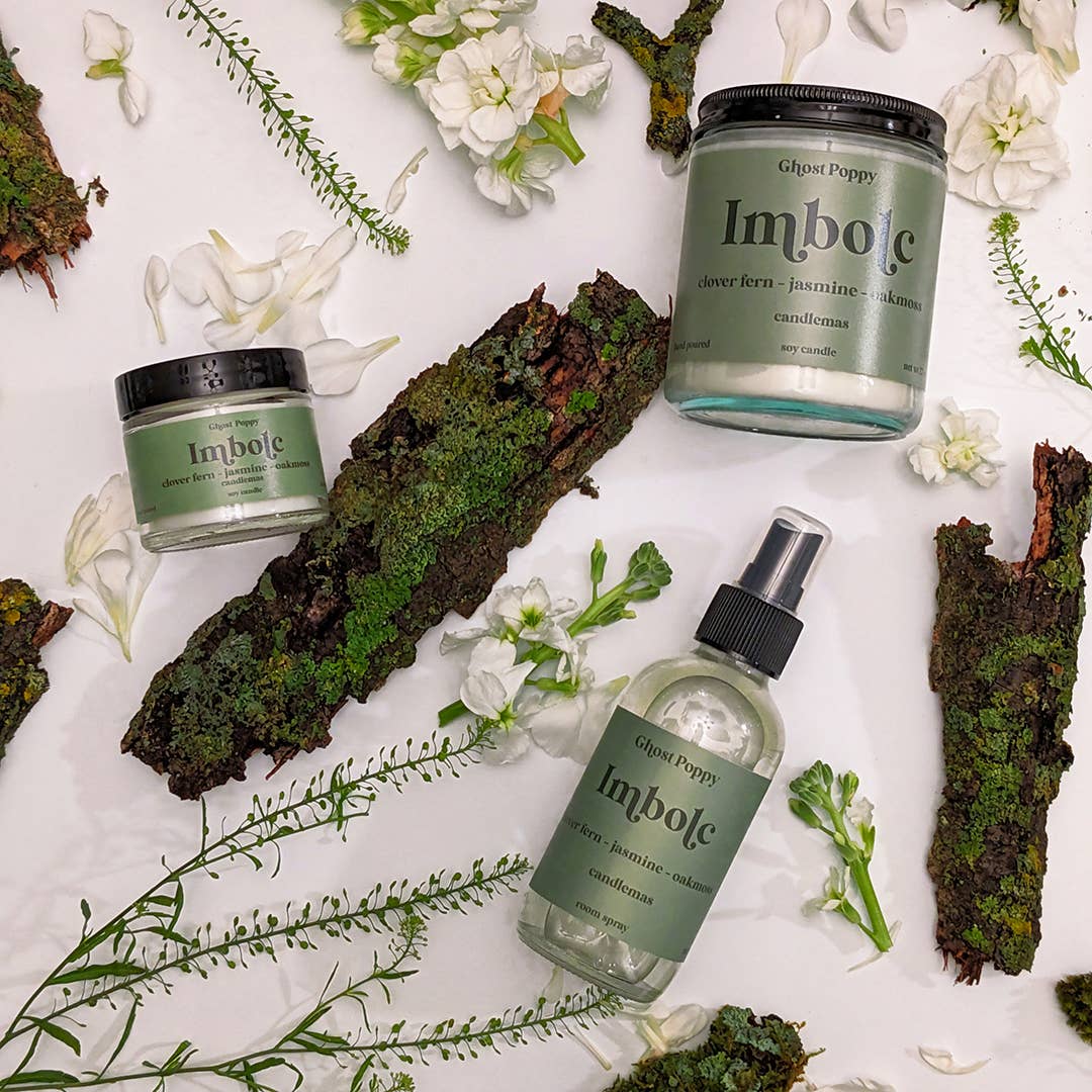 Imbolc Spring Mini Candle