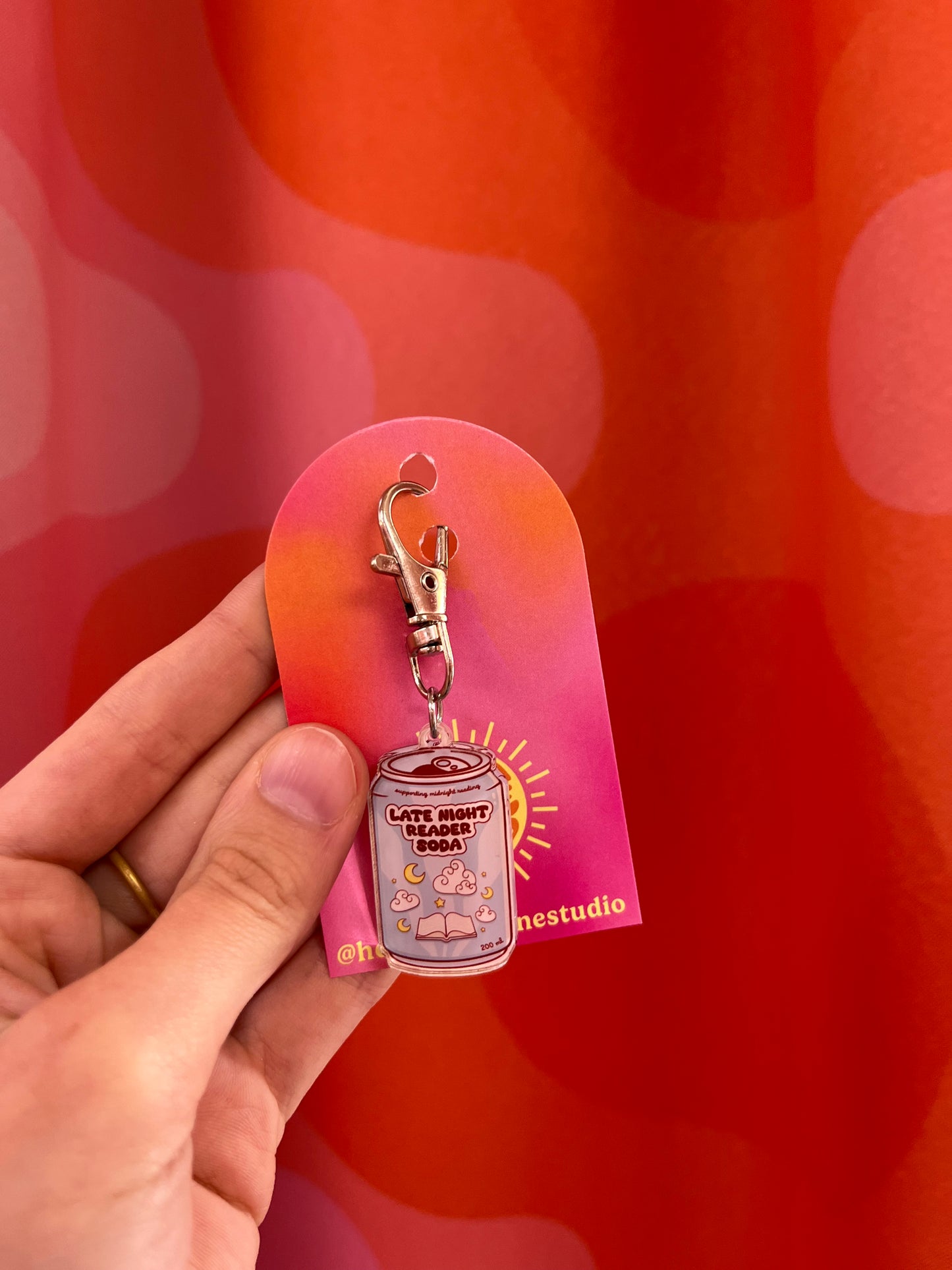 Reading Sodas Bag Charm