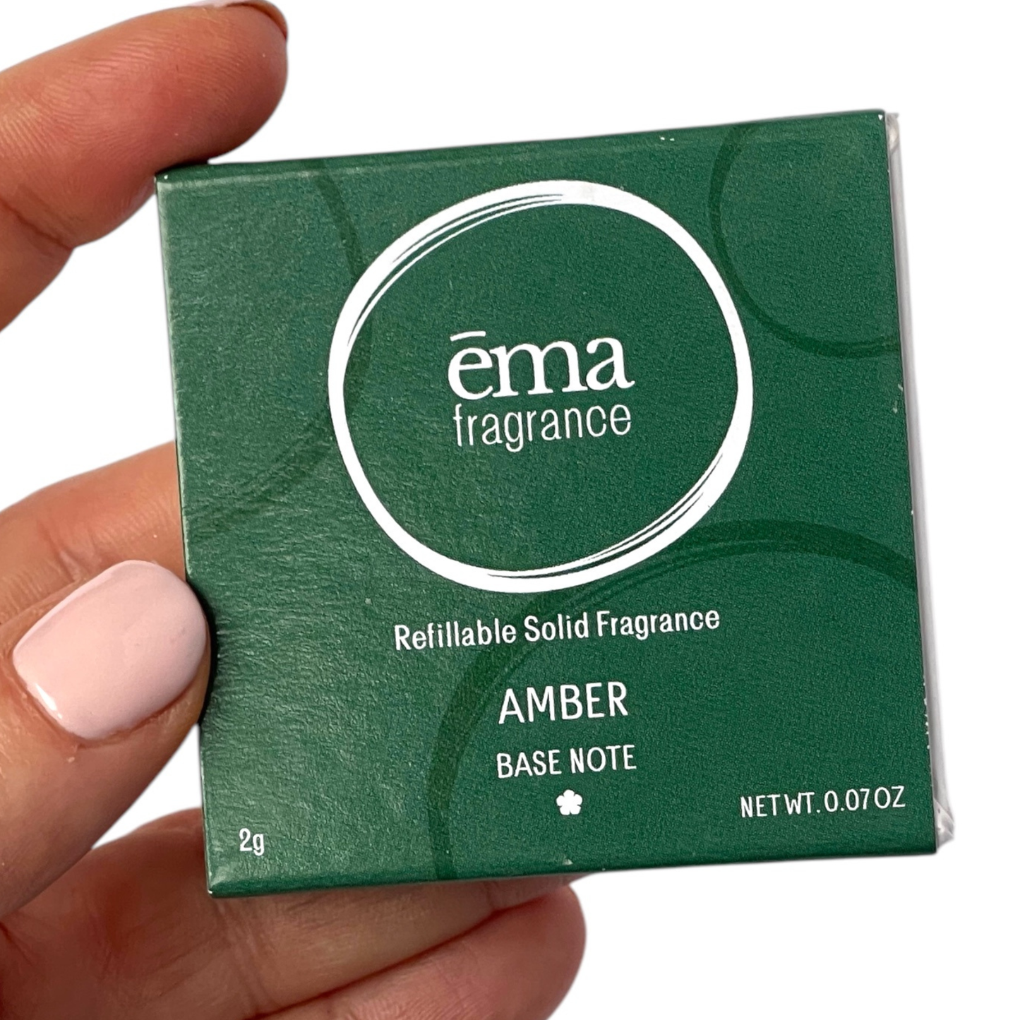 Amber Solid Perfume Pod (2g) | Refillable Clean Fragrance