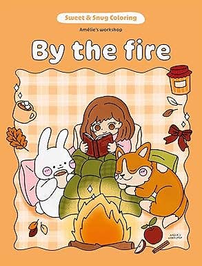 Sweet & Snug Coloring: By the Fire
