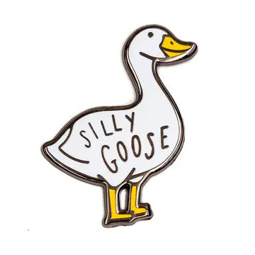"Silly Goose" Enamel Pin