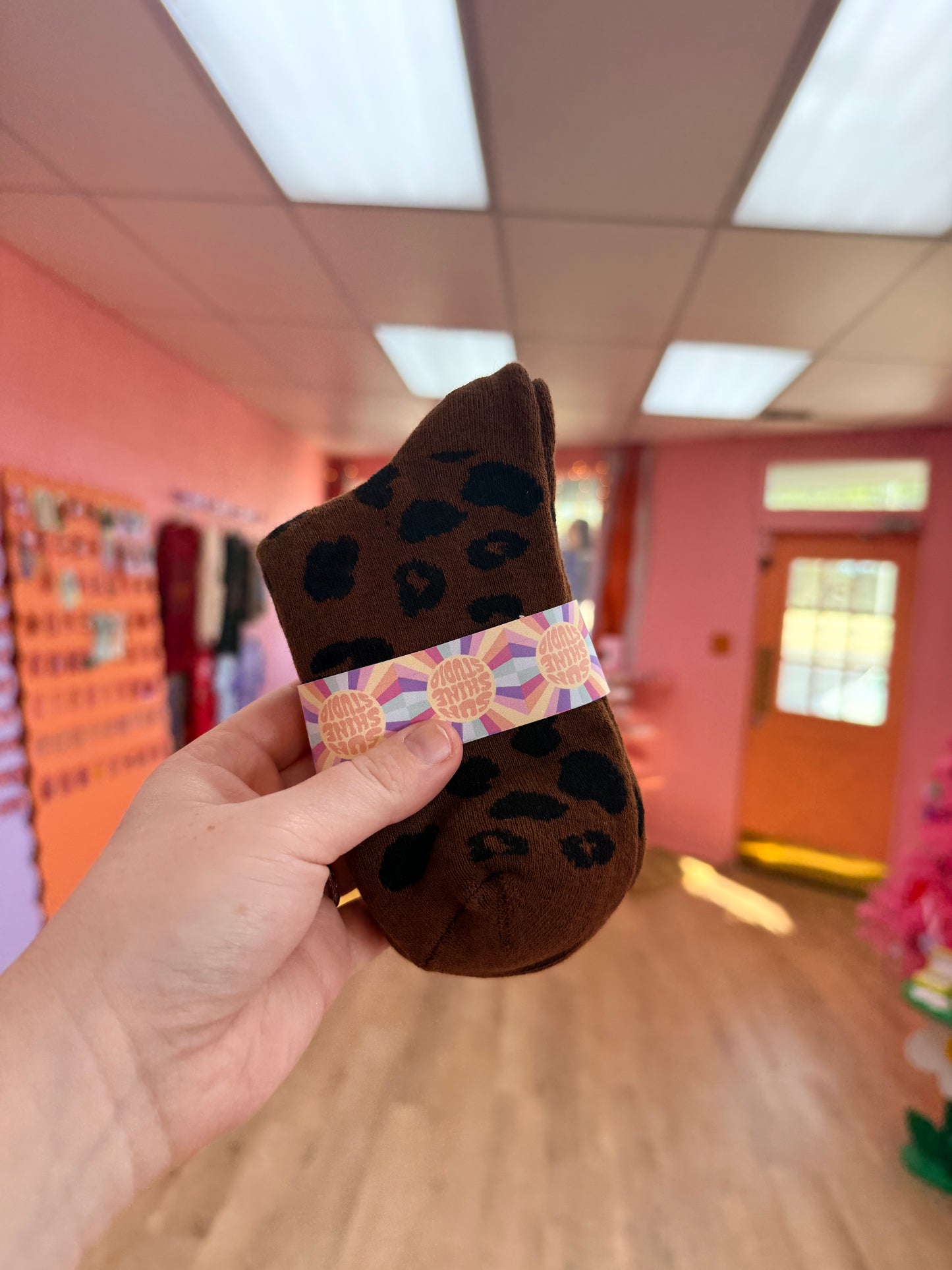 Cozy Animal Print Socks