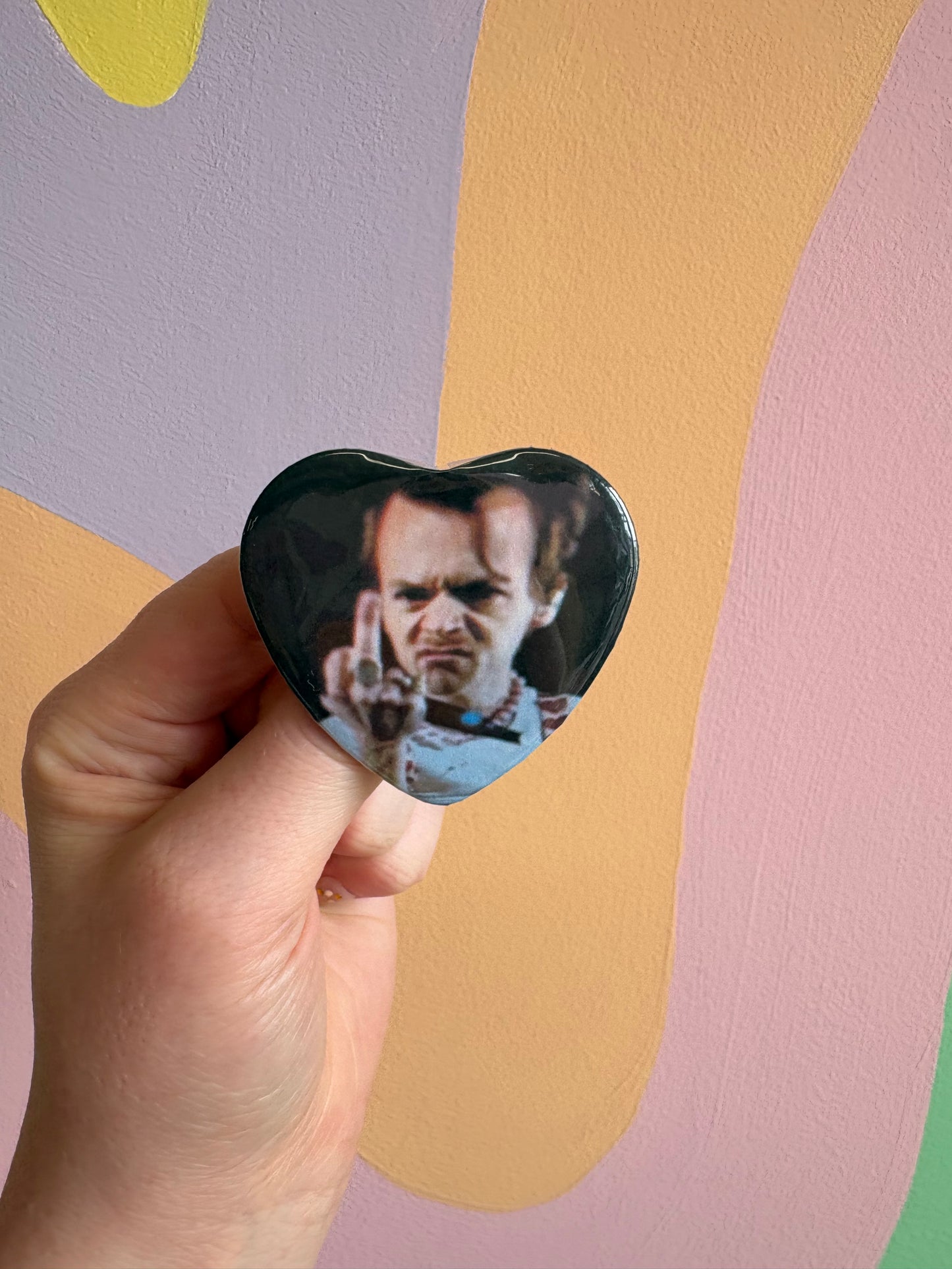 Harry Middle Finger Pin