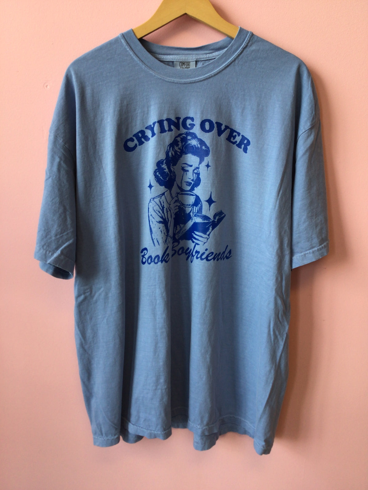 Crying Over Book Boyfriends T-Shirt