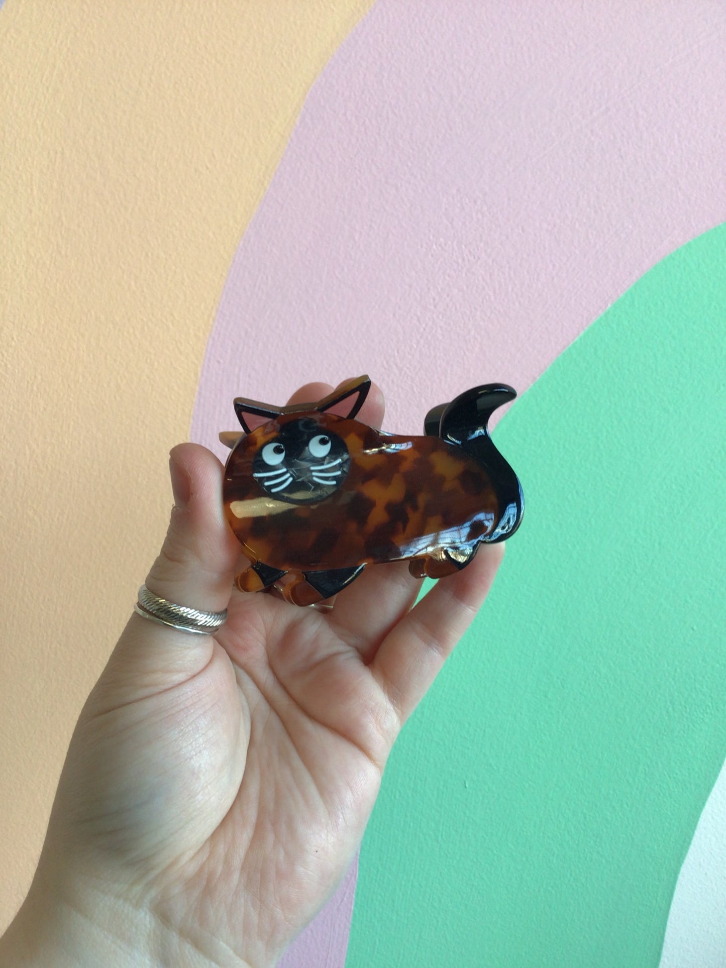 Funny Little Cat Claw Clips