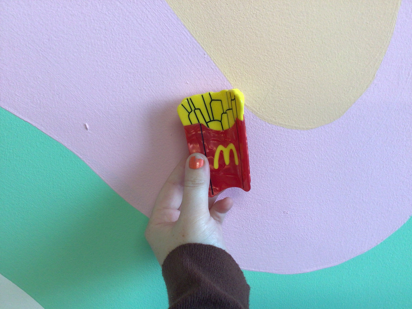 French Fries Claw Clip
