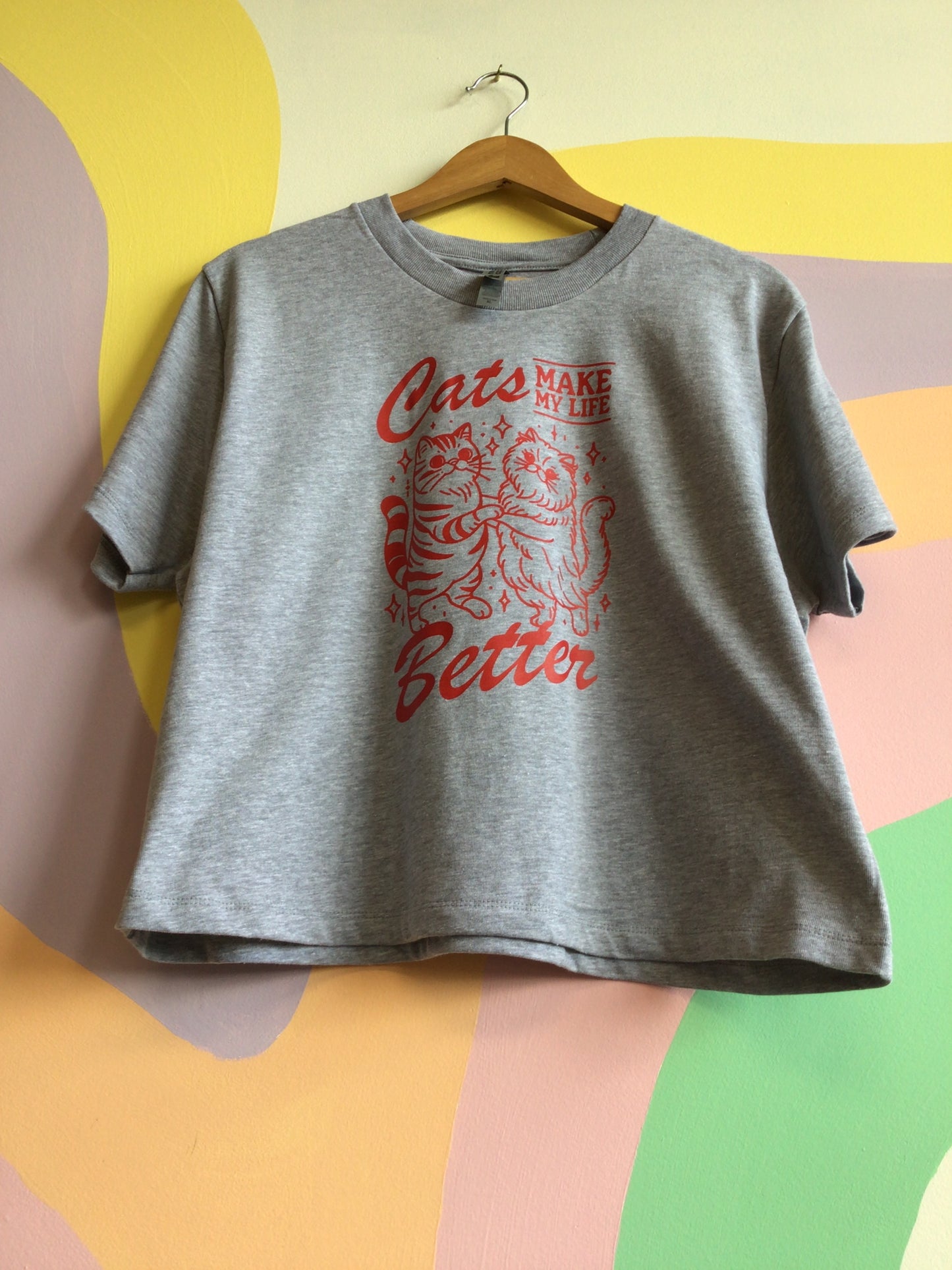 Cats Make My Life Better Shirt