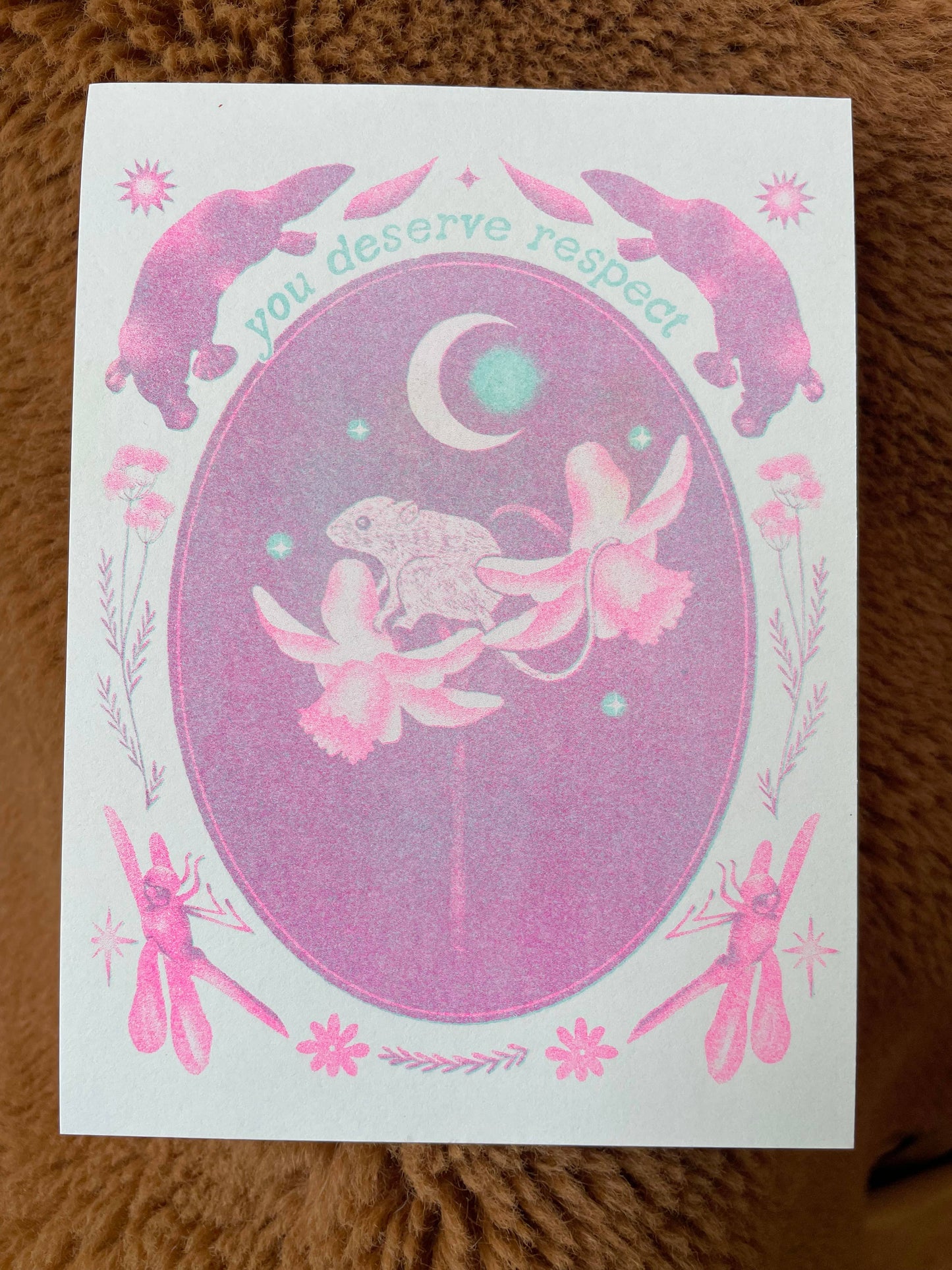 Mouse (mini risograph): Medium