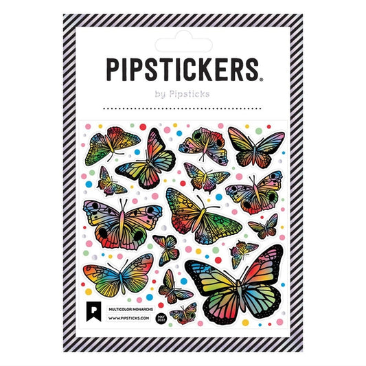 Multicolor Monarchs Sticker Sheet
