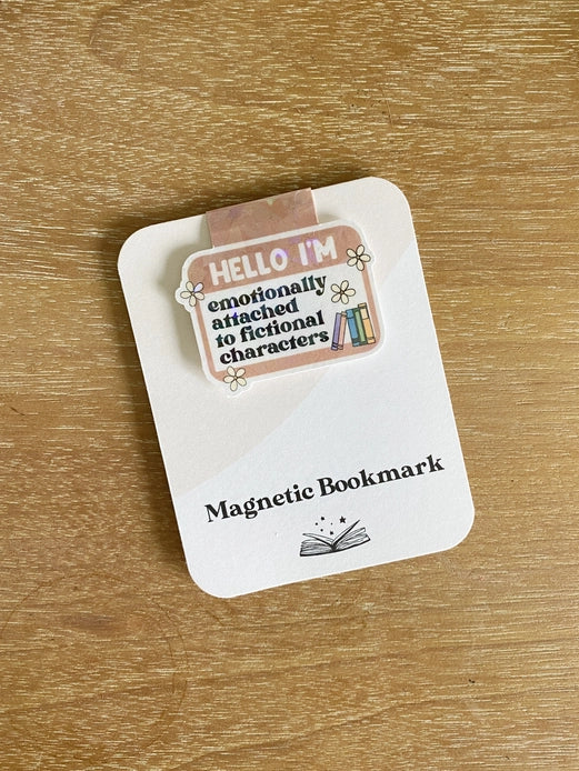 Emotionally Attached Magnetic Bookmark