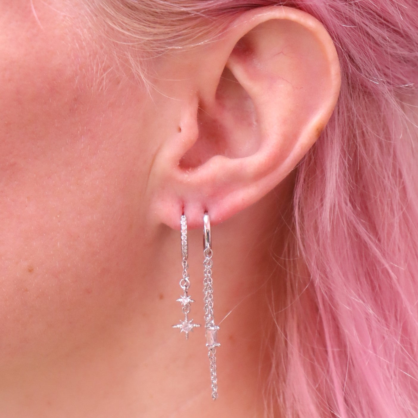 Shimmering Stars - Mix and Match Earring