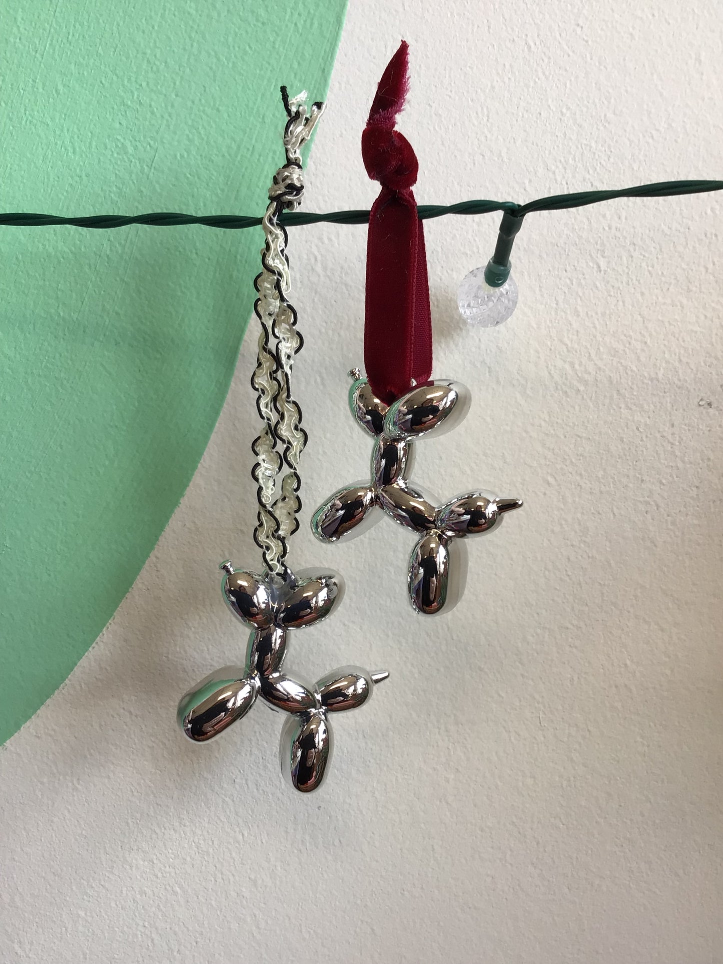 Balloon Dog Ornaments
