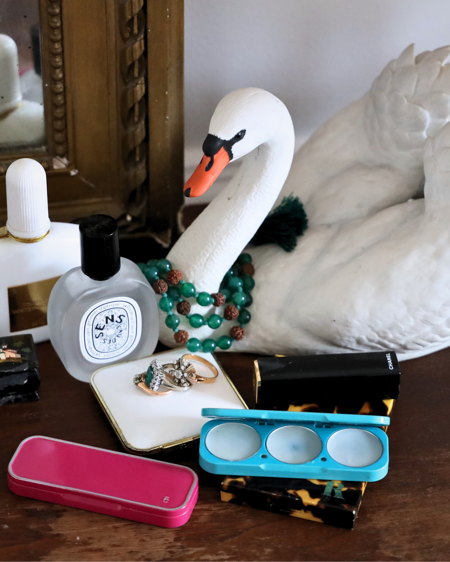 Amalfi Aqua Refillable Solid Perfume Compact - ēma 