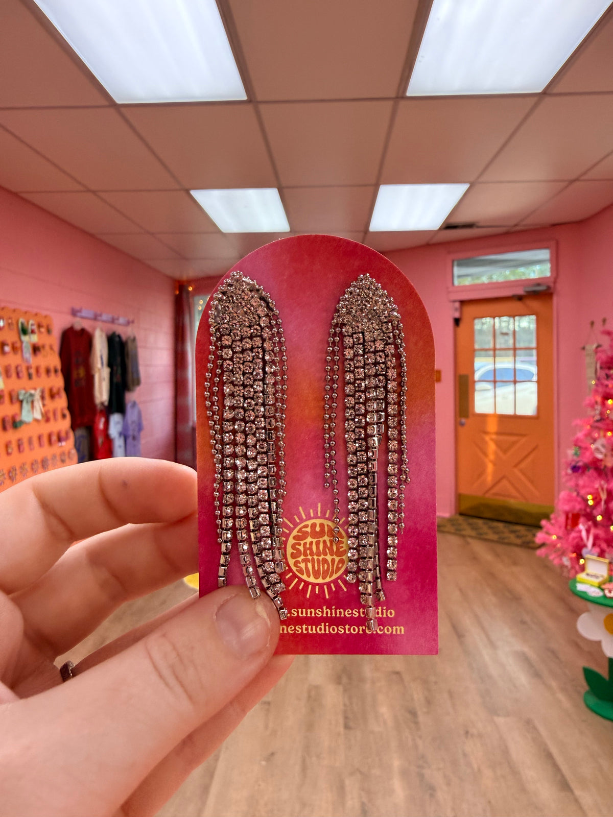 Sparkle Statement Earrings
