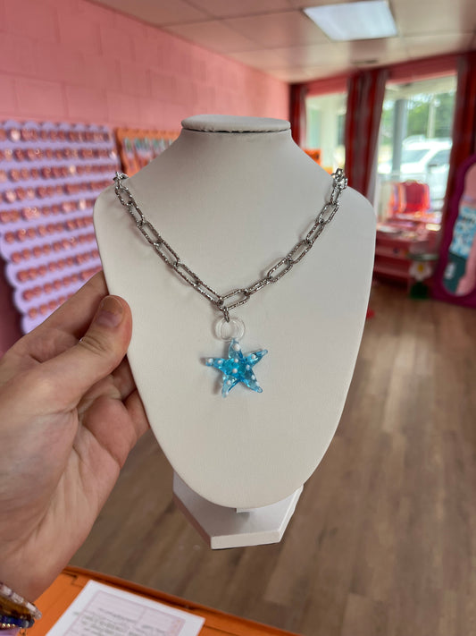 Sun Kissed Titanium Necklace