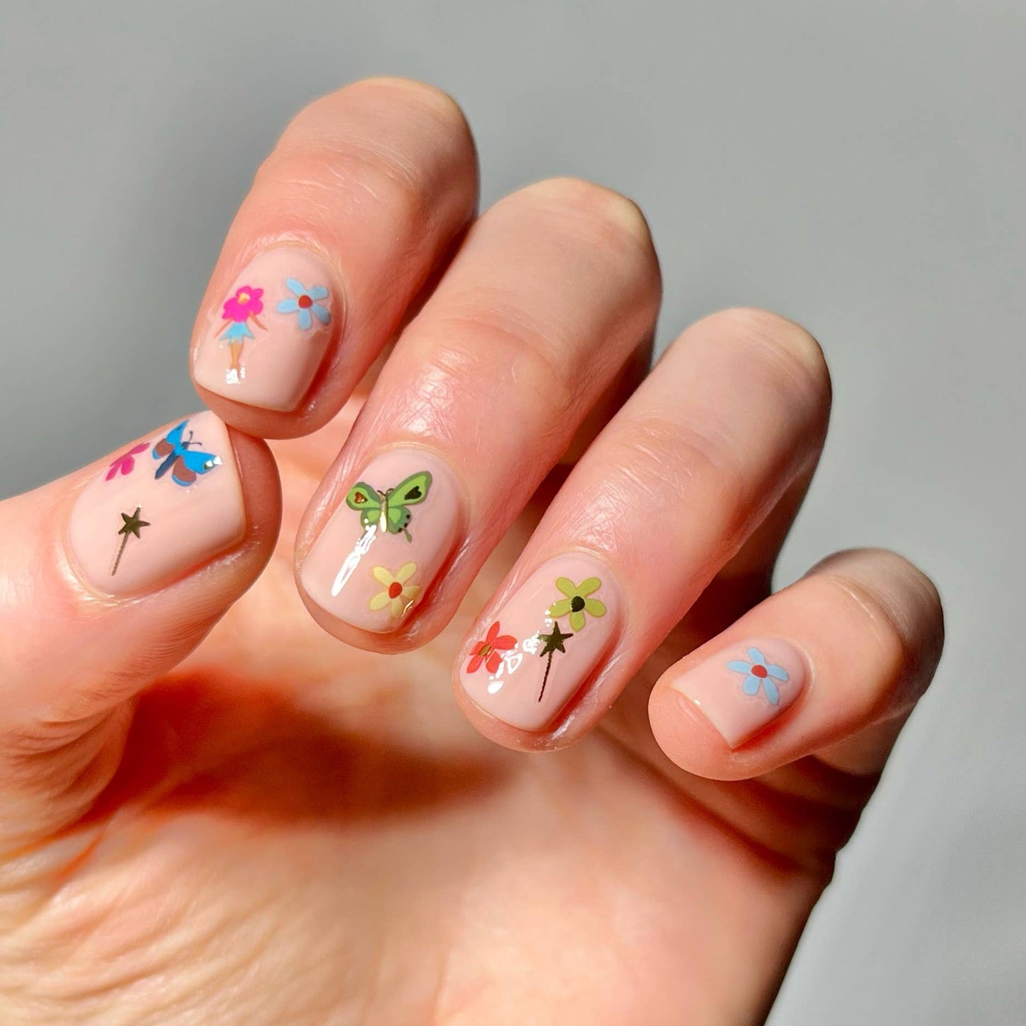 Nail Art Stickers - WOODLAND FAE