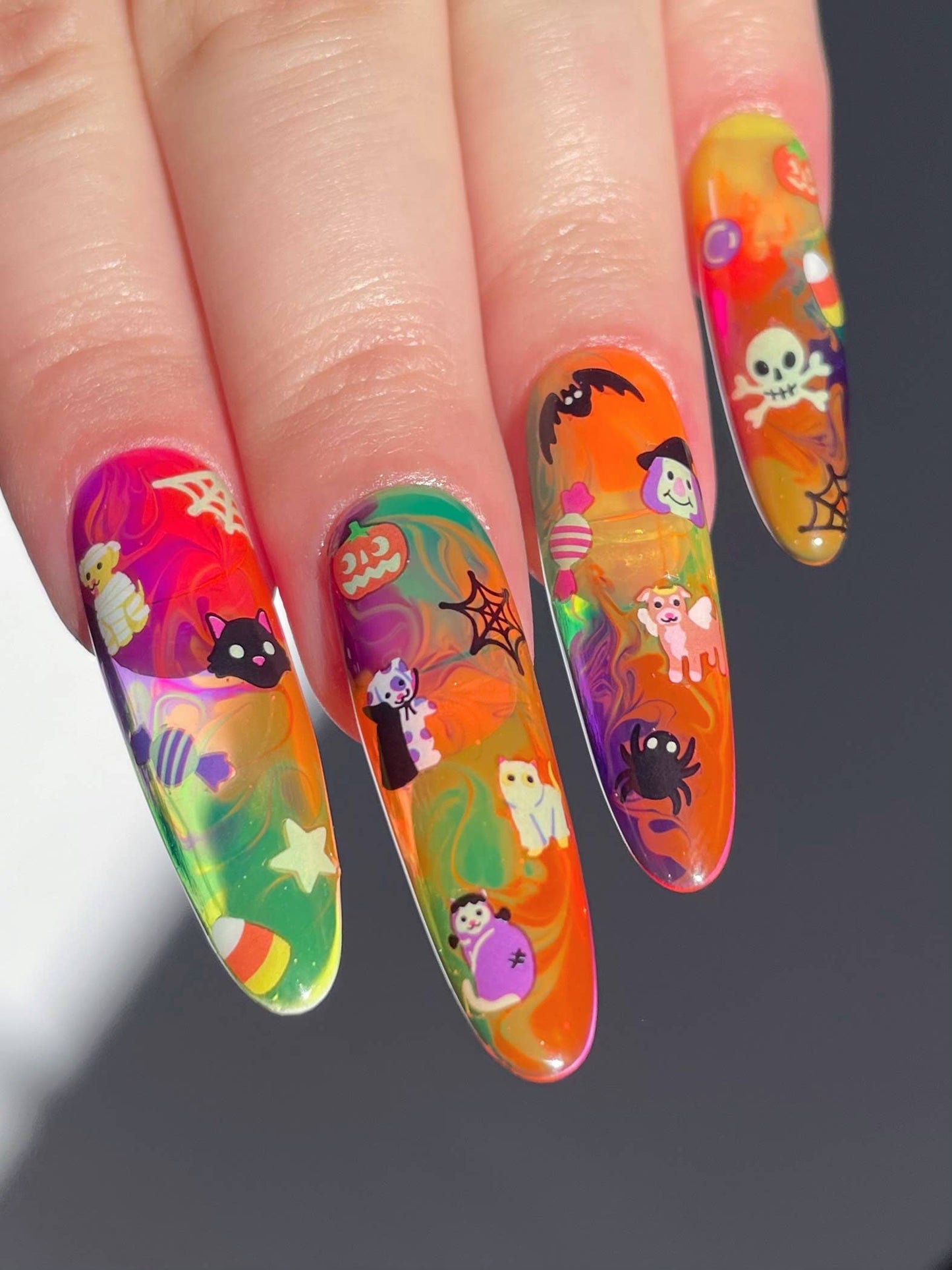 Nail Art Stickers - BOO CREW