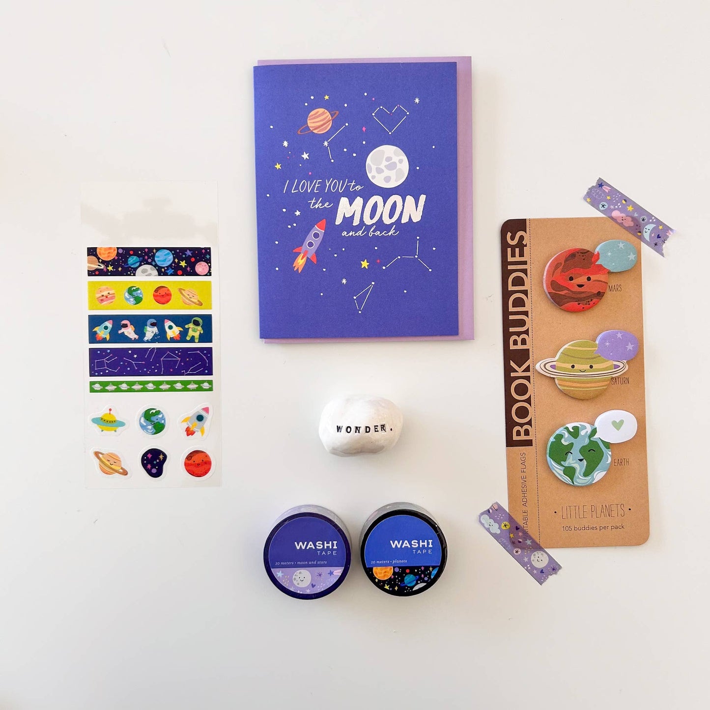 Planets Washi Stickers