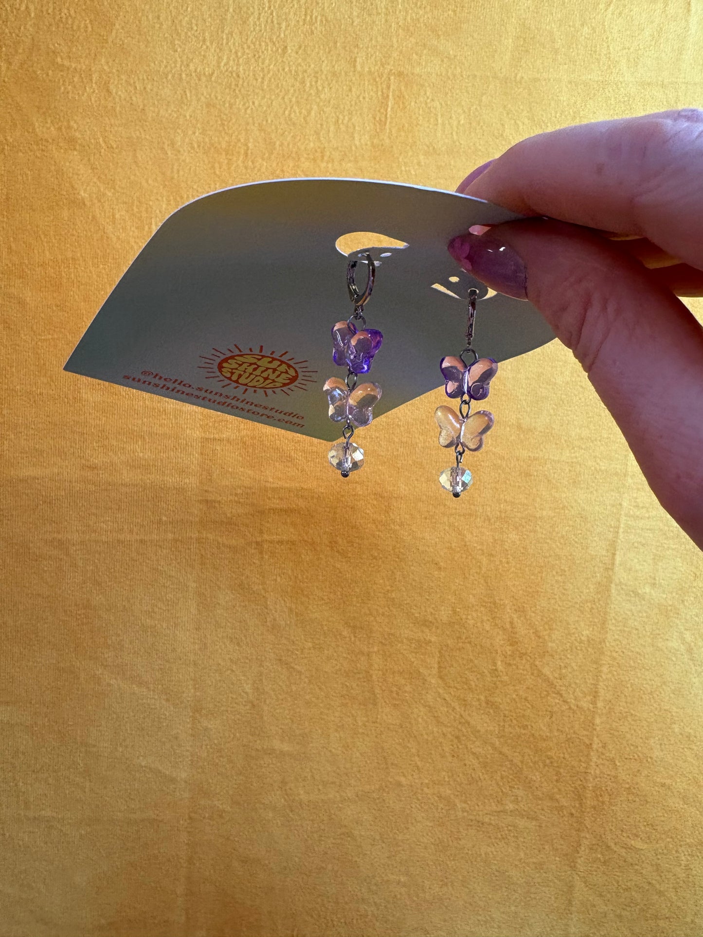 Lush Life Butterfly Dangle