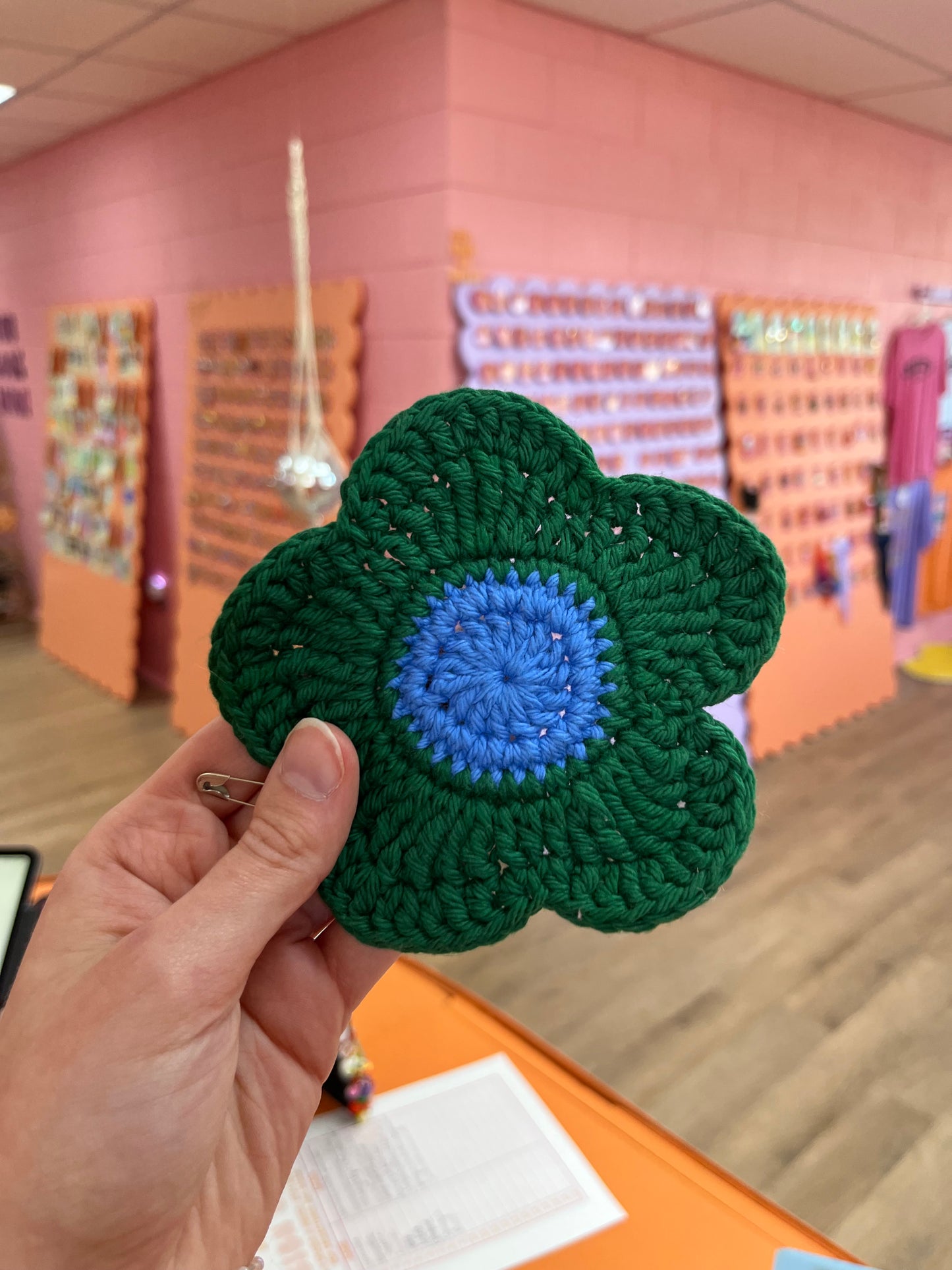 Crochet Daisy Coasters