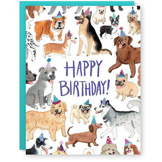 Birthday Dogs Card