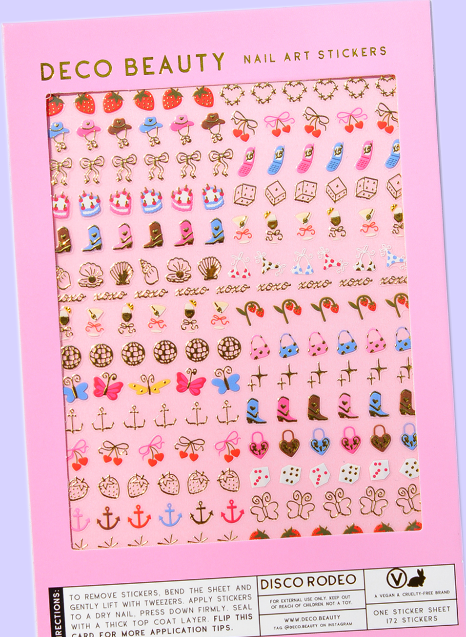 Nail Art Stickers - DISCO RODEO