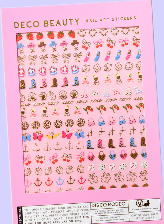 Nail Art Stickers - DISCO RODEO
