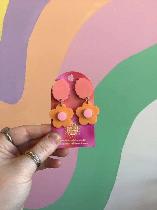 Daisy Clip-On Earrings