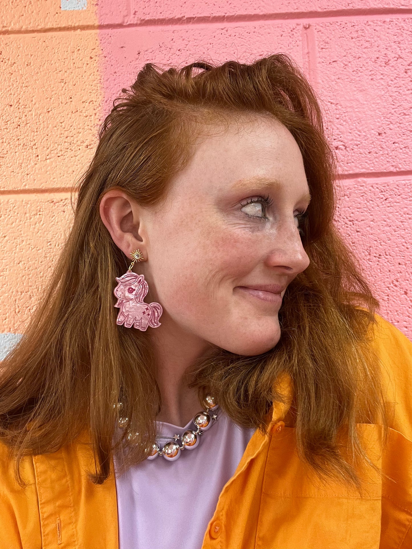 Pink Pony Chappell Roan Earrings