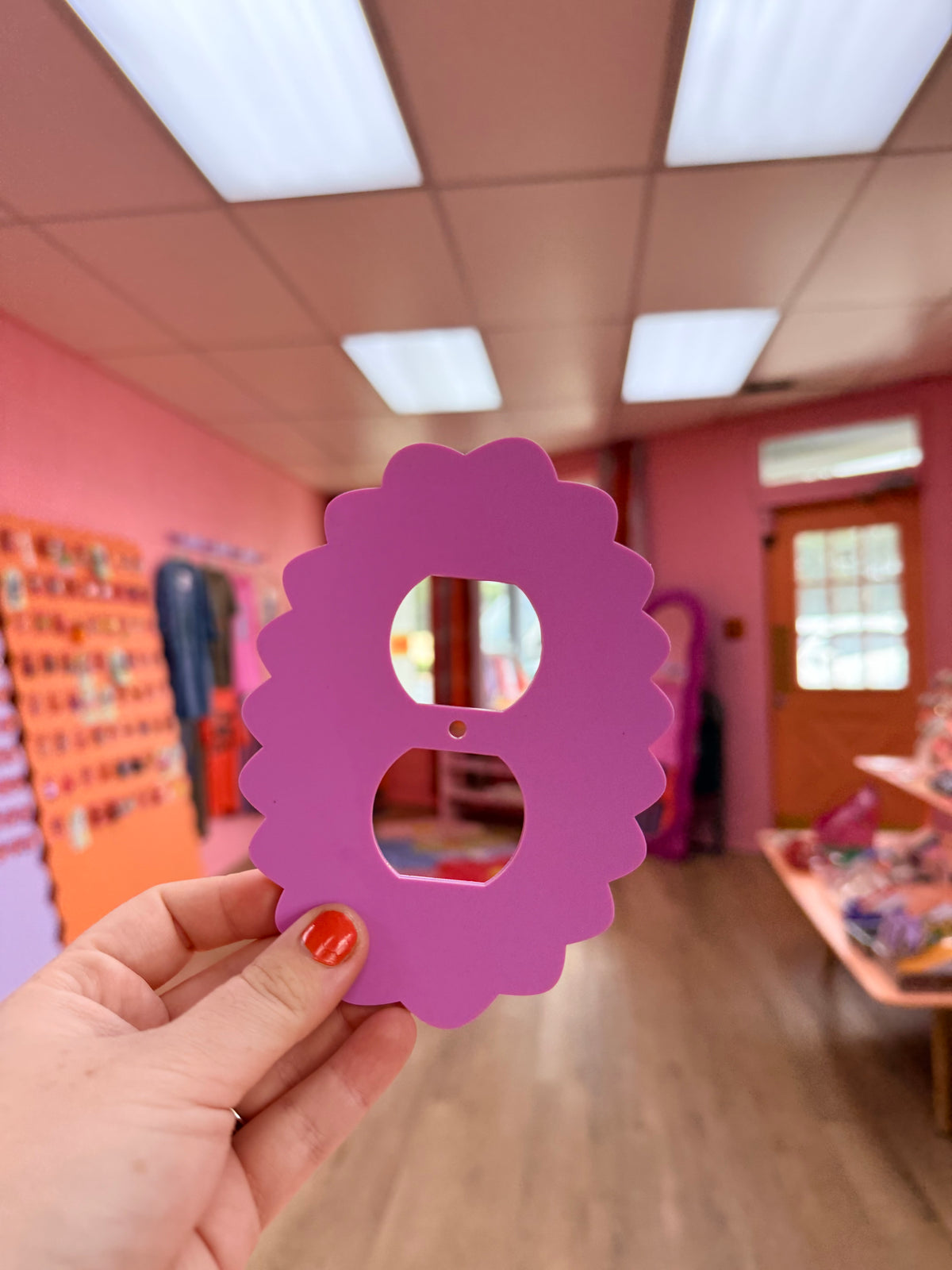 Matte Purple Outlet Covers