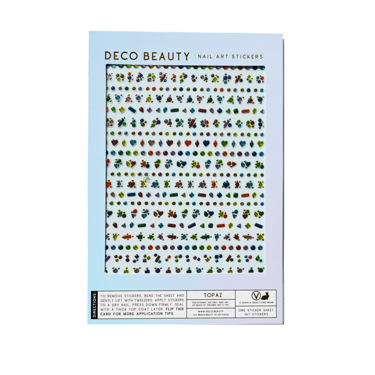 Nail Art Stickers - TOPAZ