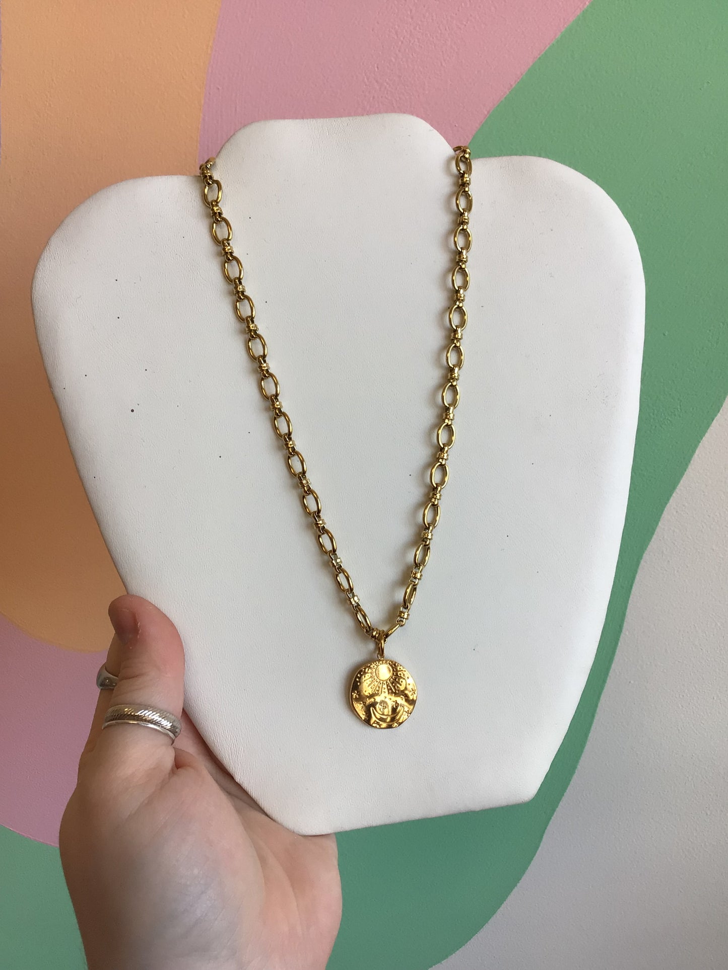 Single Charm Titanium Necklaces