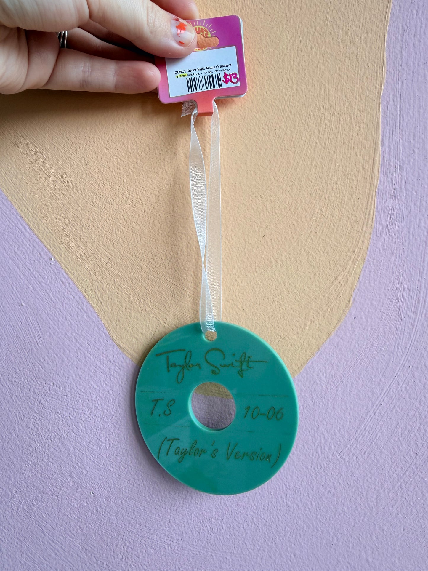 DEBUT Taylor Swift Album Ornament