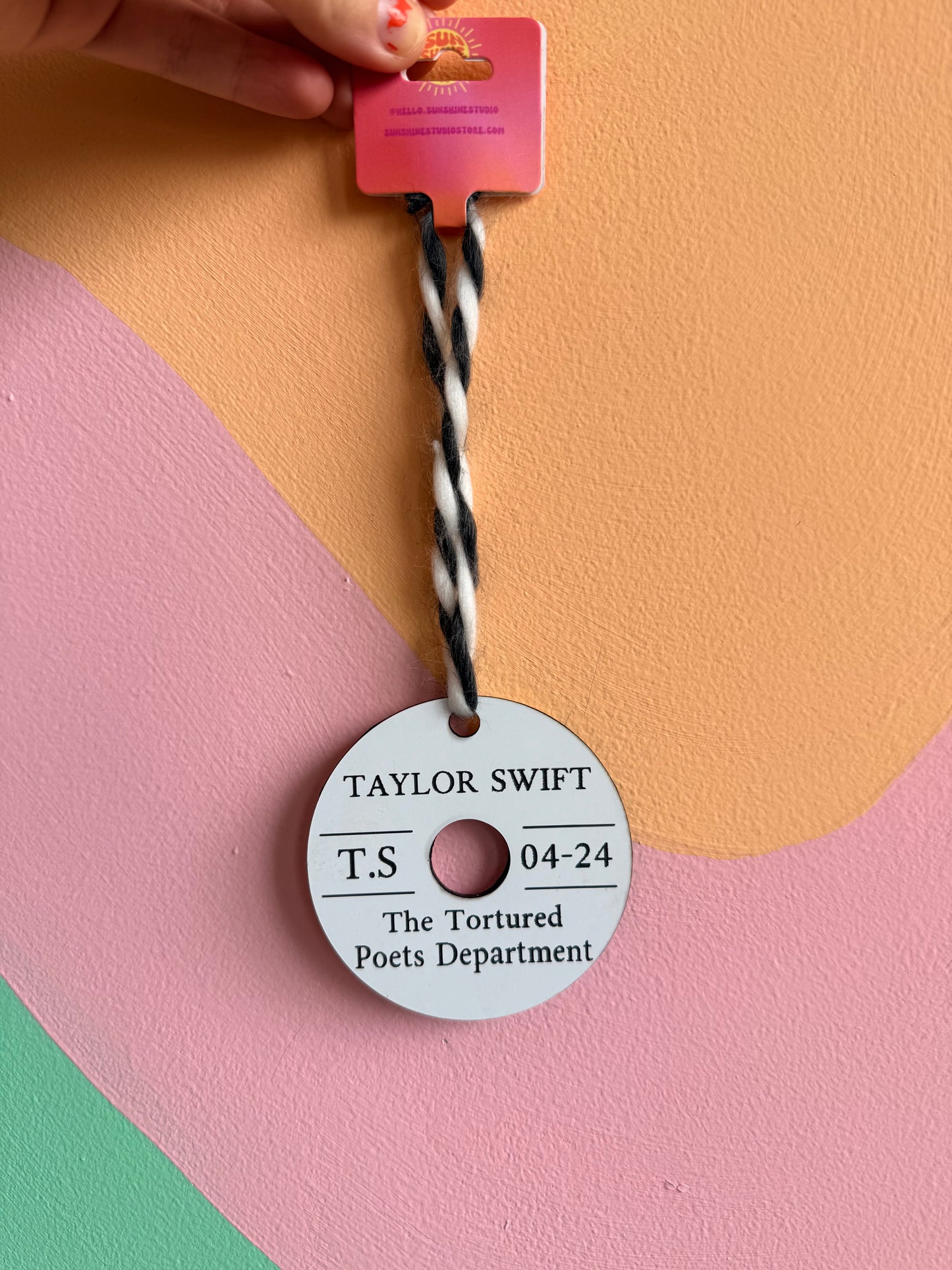 TTPD Taylor Swift Album Ornament