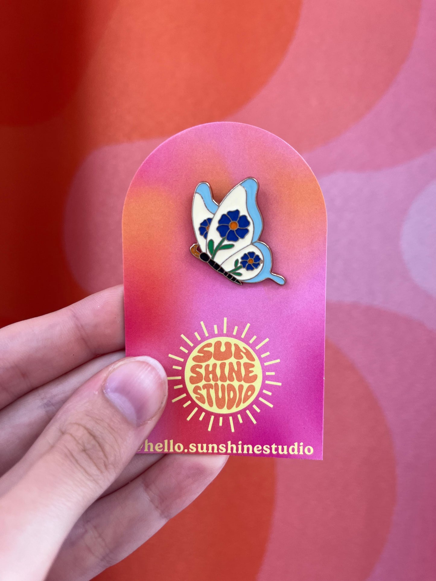 Butterfly Enamel Pin